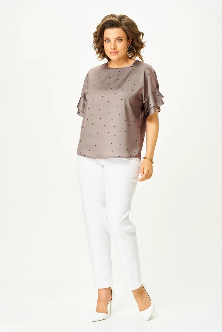 Blouse Rumoda #2297 kapuchino