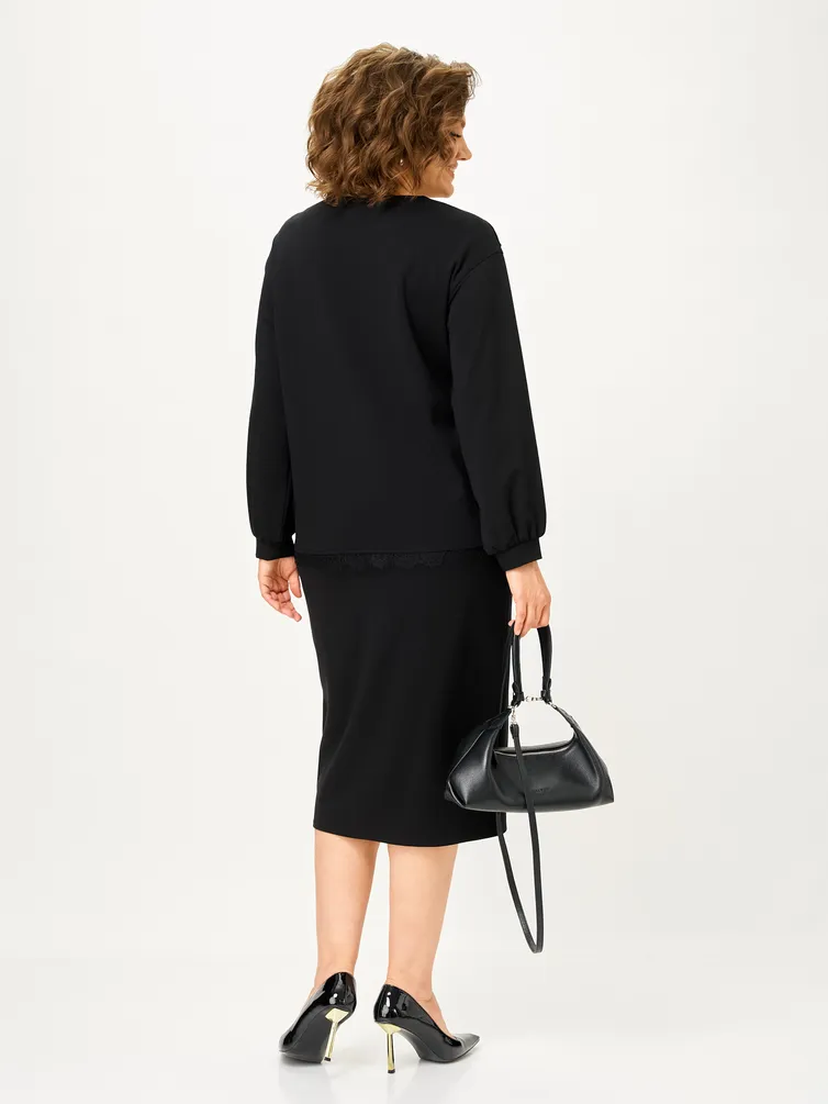 Garnitur Vilena-fashion #1169 chernyj