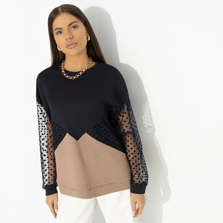 Bluza CHARUTTI #Lyubimyj obraz (blue)