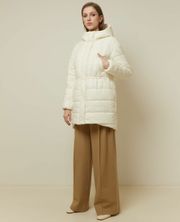 Płaszcz Elema #5-13121-1 moloko 164