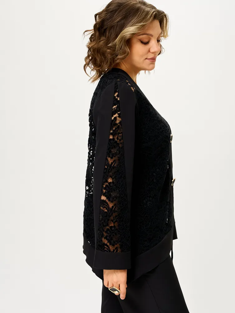 Suit Vilena-fashion #1162 chernyj