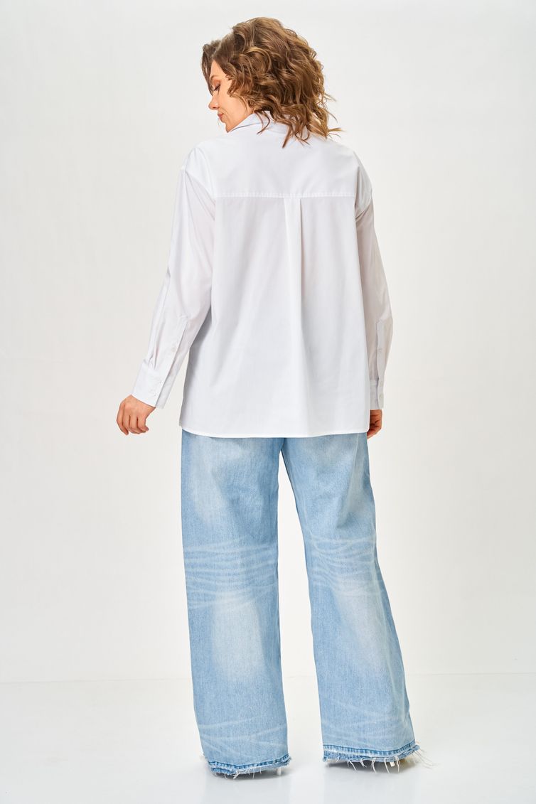 Рубашка Anastasia MAK арт. 1324 белый