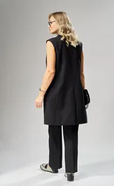 Waistcoat Ava fashion M-242 chernyj