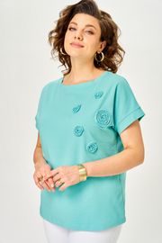 Блузон Rumoda арт. 2288 бирюзовый