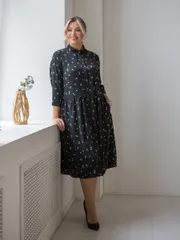 Платье NOVITA арт. 1329 белые цветы