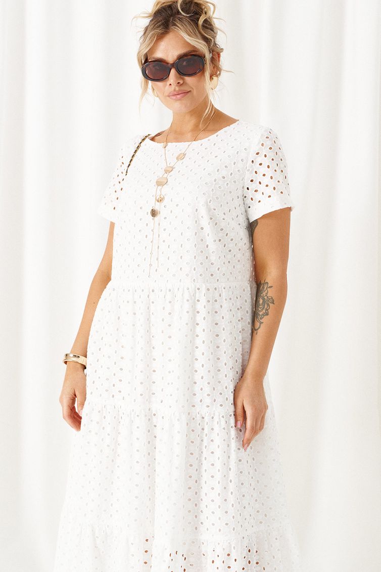 Платье Beautiful & Free арт. 6462 белый