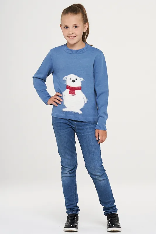 Skoczeki VAY KIDS #202-10059 sv.denim/mol/pajetki krasn/chern