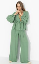 Костюмы, комплекты CHARUTTI Серьезная леди (2 в 1, шалфей)