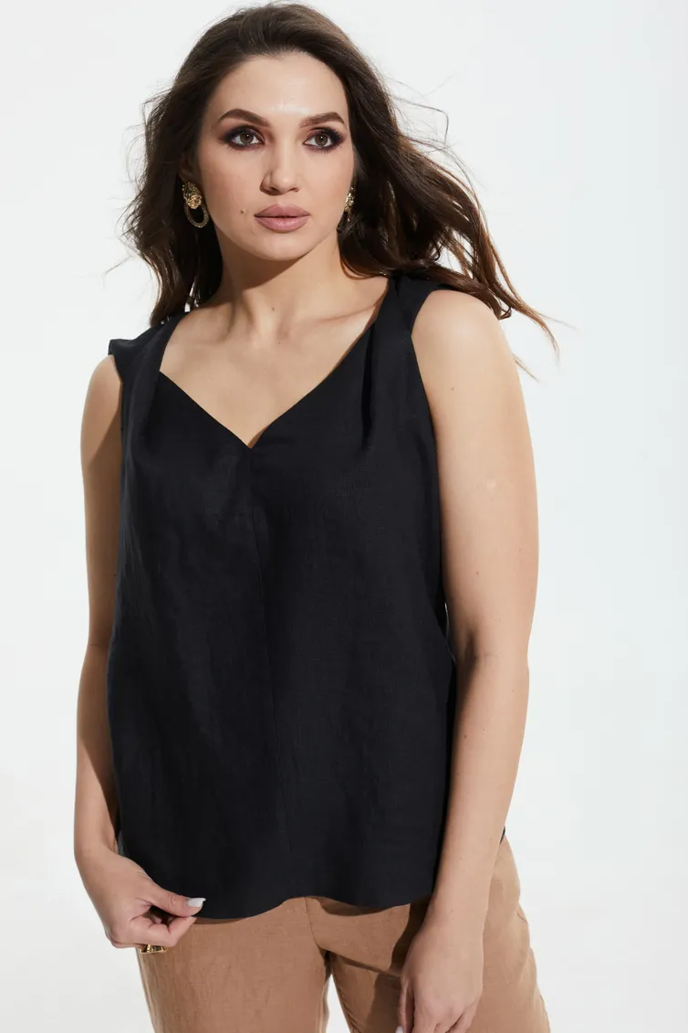 Bluzka MALI #624-014 chernyj