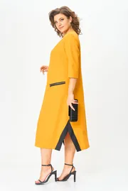 Sukienka Michel Chic #2073/1 gorchichnyj