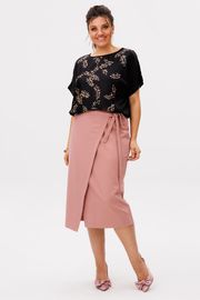 Юбка Anelli Laurel арт. 1858 пыльная роза