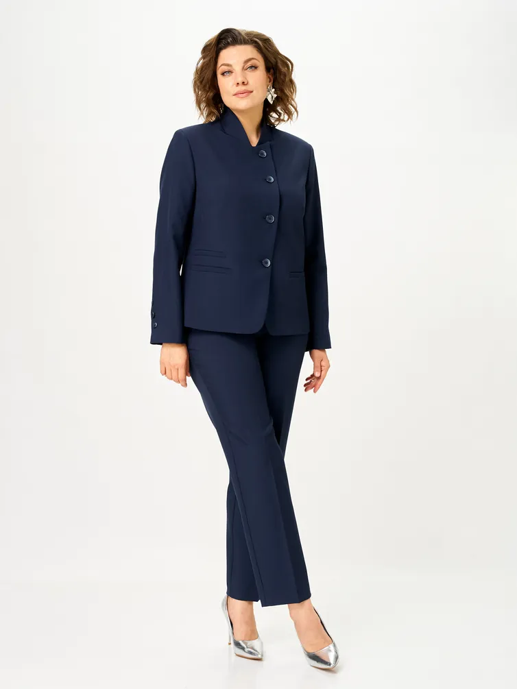 Suit Vilena-fashion #1175 sinij