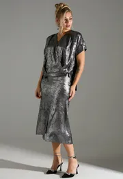Zestaw LM project #M 0094 seryj shimmer