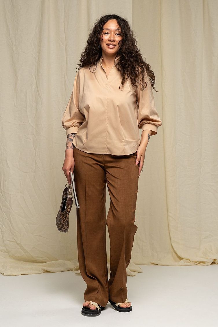 Trousers TOOK A LOOK & Angelika #AB-1004l mindal