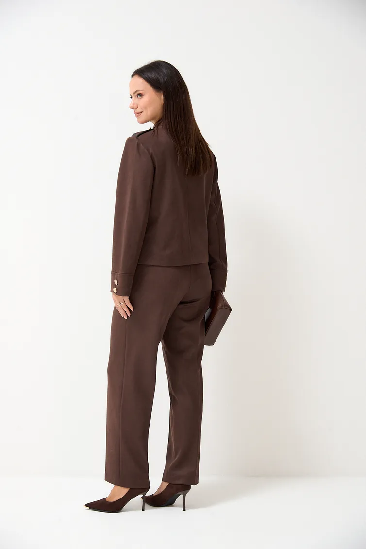 Suit Verita moda #N-2499 shokolad