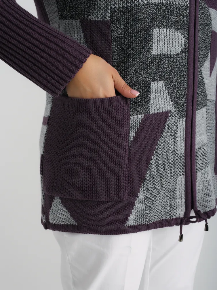 Sweter BONADI #1982 baklazhan