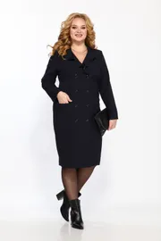 Sukienka Vilena-fashion #755 temno-sinij
