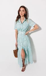 Платье Люше 4364 мята