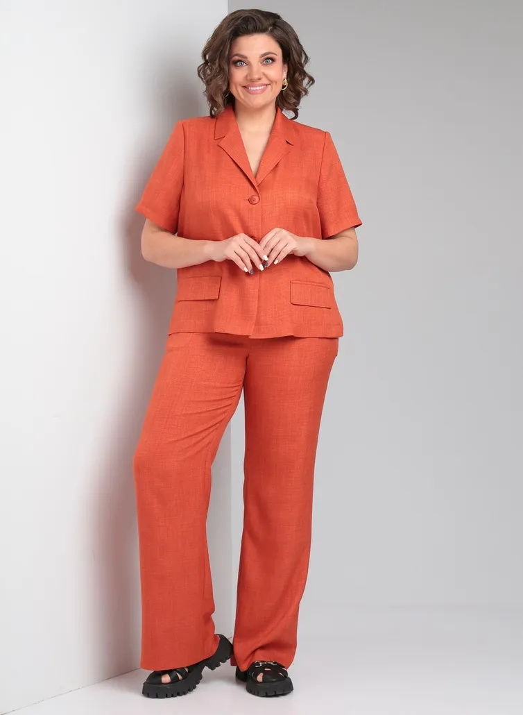 Garnitur Vilena-fashion #987 terrakot