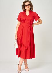 Платье EVA GRANT арт. 7325В красный