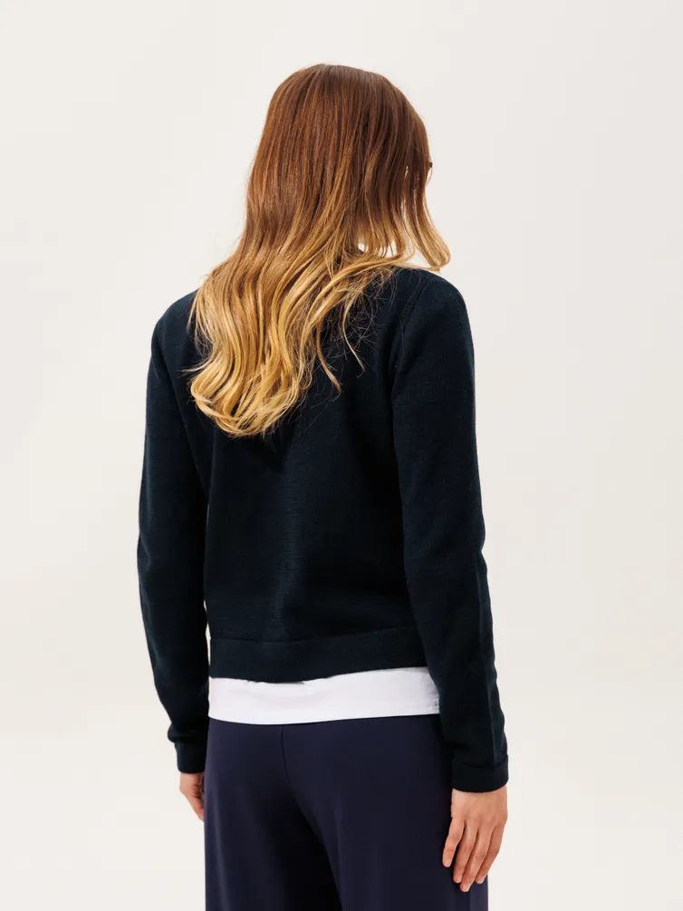 Sweter Romgil #RV0467-ShE5 temno-sinij