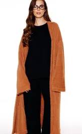 Sweter Elletto Life 13053 ryzhij