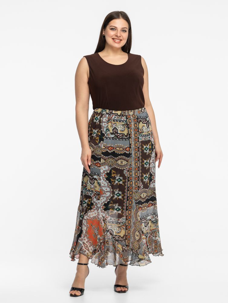 Юбка Avila арт. 1015 коричневый