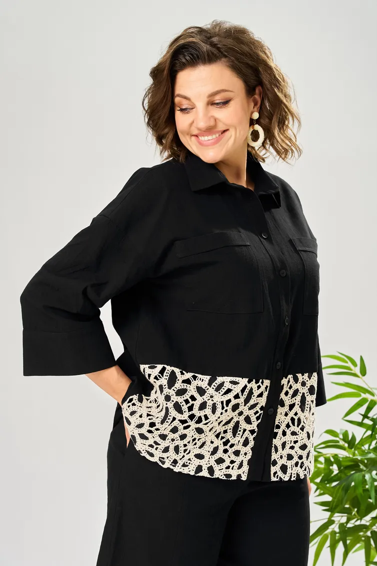 Suit Ava fashion #M-204 chernyj