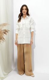 Блузка Люше 4361 молоко