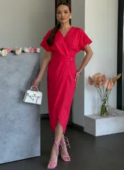 Платье Dilana Vip арт. 2029 малина