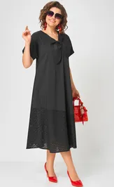 Dress EVA GRANT 7293chernyj
