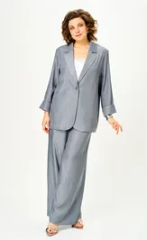 Костюм Michel Chic 1446 стальной серый