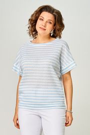 Блузки, туники Rumoda арт. 2262 светло-голубой