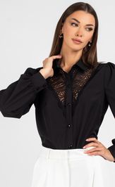 Blouse VIZAVI 748 chernyj