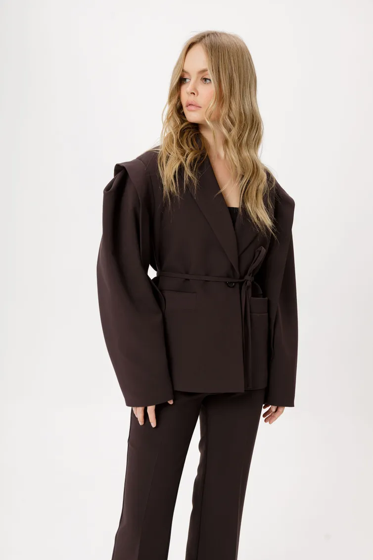 Blazer Pirs #6409 korichnevyj