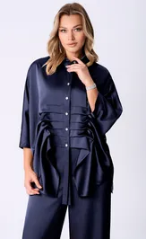 Trousers BAZALINI 5101 sinij