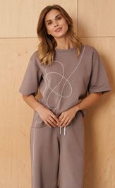 Джемпер Panda 123940 мокко