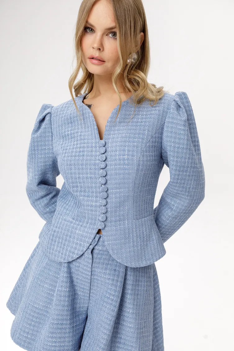 Suit Pirs #6623 goluboj