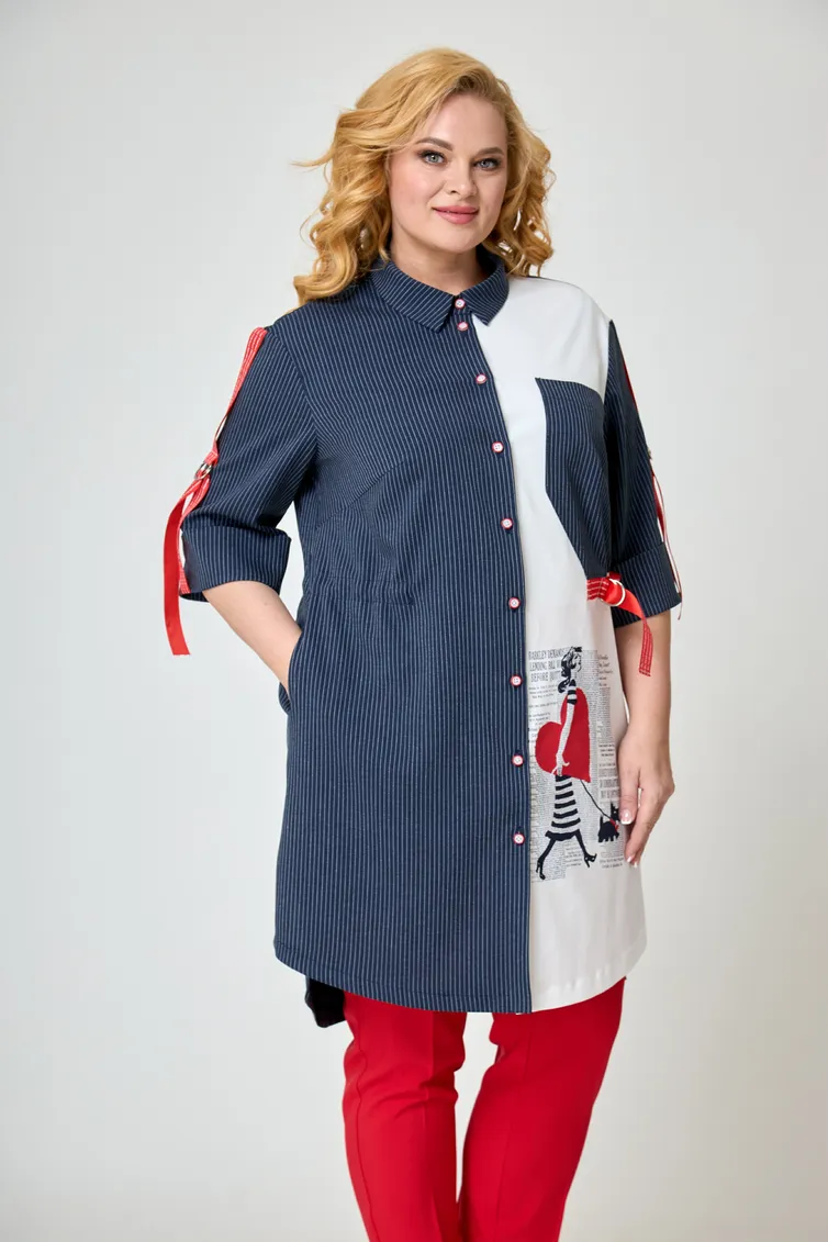 Zestaw SandyNA #13591 sine-krasnyj