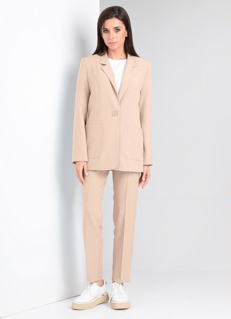 Костюм Vilena-fashion арт. 795 кремовый