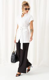 Комплект Beautiful & Free 6473 бело-черный