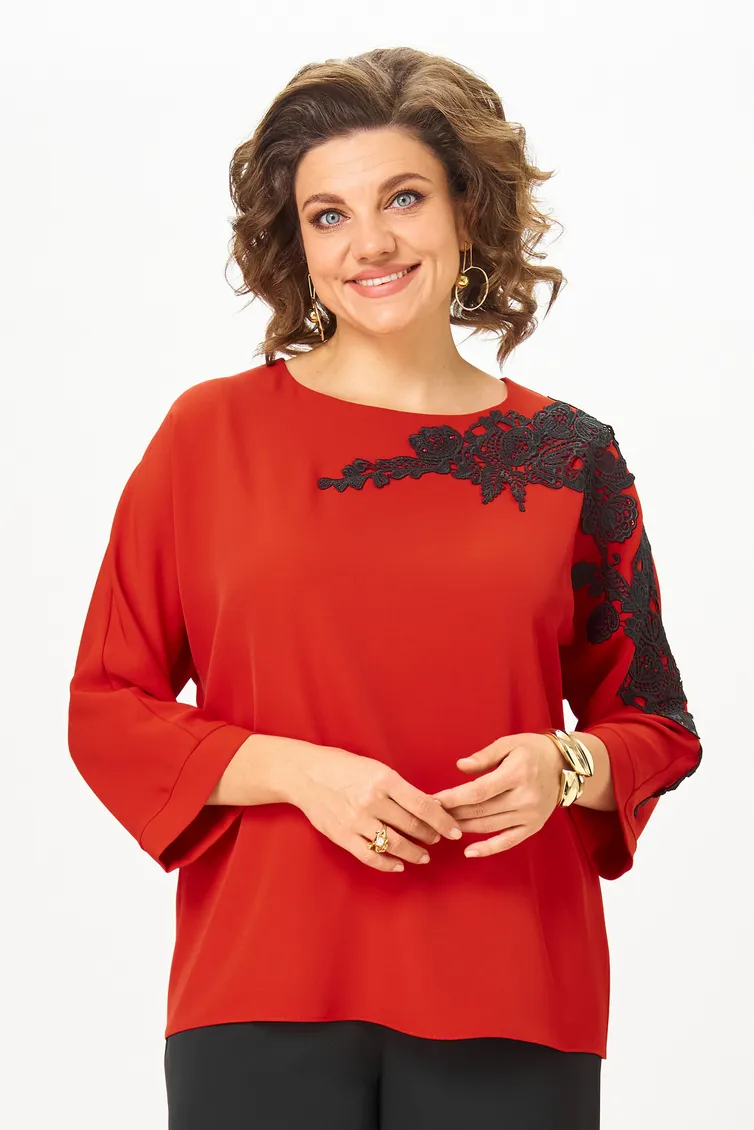 Bluzka Rumoda #2277 dl.r krasnyj