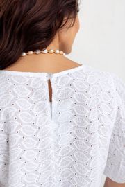 Blouse TOOK A LOOK & Angelika #TB-99 belyj
