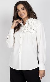Blouse VIZAVI 810 molochnyj