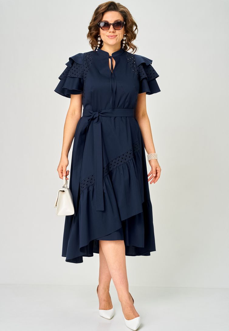 Платье EVA GRANT арт. 7297синее