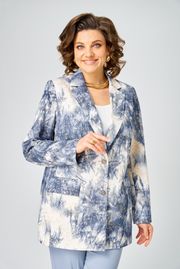 Костюм БелЭльСтиль арт. 762-324/586-287 голубой дизайн