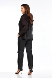 Suit Vilena-fashion #1078 chernyj