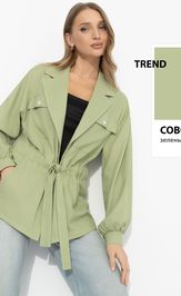 Жакет CHARUTTI Чистый стиль (фисташка)