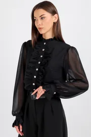 Blouse VIZAVI #750.1 chernyj