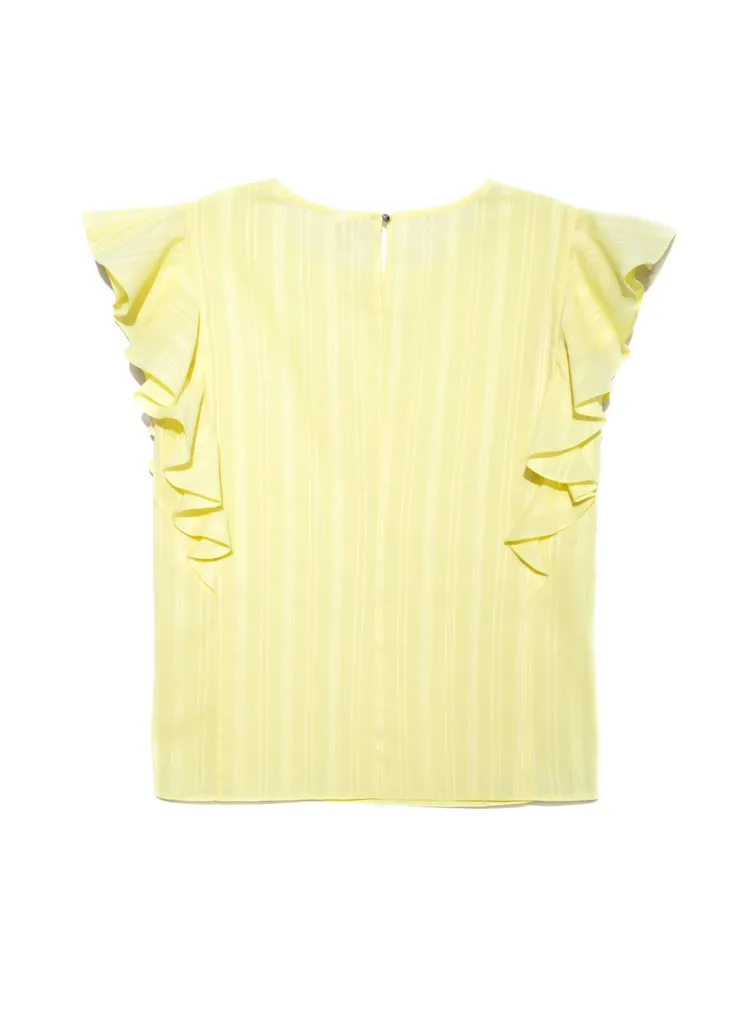 Bluzka Conte Elegant #18S-657TSP pastel yellow 170